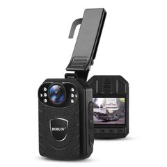 Нагрудный видеорегистратор для полиции - боди камера полицейского Boblov KJ21, 2 Мп, до 11 часов работы