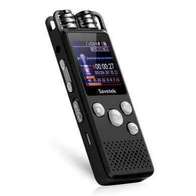 Профессиональный цифровой диктофон для журналиста Savetek GS-R07, 8 Гб памяти
