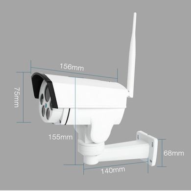 4G камера видеонаблюдения под SIM карту Boavision NC949G-EU, поворотная, 5 Мегапикселей (УЦЕНКА - не работает поворотный механизм)