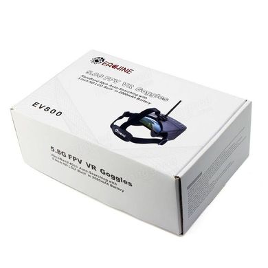 FPV очки - шлем для квадрокоптера и авиамоделей Eachine EV800, 5" экран, 5.8 Ггц, 800x480