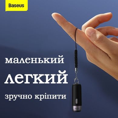 Bluetooth брелок для поиска ключей и вещей антилост антипотеряшка BASEUS QT-3, Android & IOs App, черный
