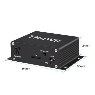 Видеорегистратор на 1 камеру AHD CVBS до 2 Мп с записью на SD карту до 128 Гб Pegatan TH-DVR, с пультом ДУ