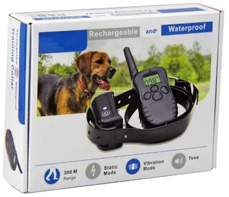 Электроошейник для собак с 2-мя ошейниками Petainer PET998DB-2, аккумуляторные, для дрессировки 2-х собак