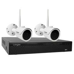 Беспроводная система видеонаблюдения WIFI на 2 камеры Longse WIFI 3604-5Mp Kit 2, 300 метров, 5 Мп, Quad HD