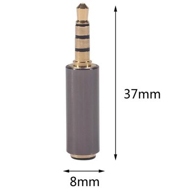 Переходник CTIA - OMTP 3.5 мм для наушников