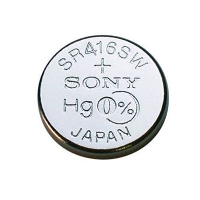 Батарейка для микронаушника Sony 337 / SR416SW, 1,55v