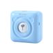 Портативный bluetooth термопринтер для смартфона PeriPage A6, голубой