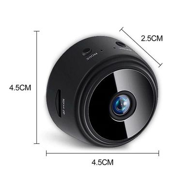 Мини камера wifi беспроводная Leshp А9, 1 Мп, HD 720P, с аккумулятором, магнитное крепление