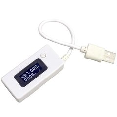 USB тестер емкости, usb вольтметр амперметр Hesai KCX-017