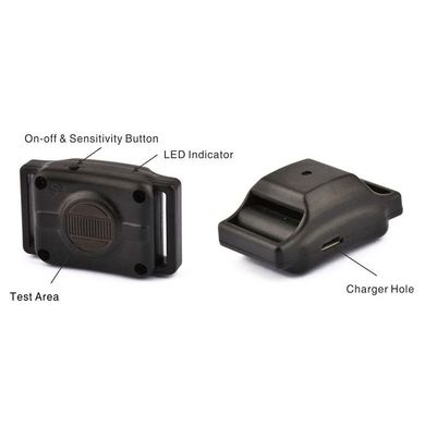 Ошейник антилай для маленьких собак аккумуляторный DOBE PET68B со звуком и вибрацией